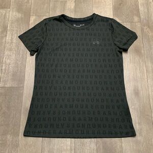 Womens Under Armour All Over Print Loose Fit Gym Workout T-Shirt‎